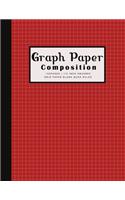 Graph Paper Composition 120pages - 1/2 inch Squares Grid Paper Blank Quad Ruled