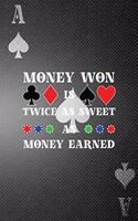 Money Won Is Twice As Sweet As Money Earned