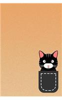 Cat in the Pocket: Beautiful Journal for Cat Lovers and Cat Owners.