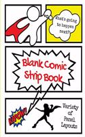 Blank Comic Strip Book Kapow