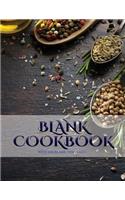 Blank Cookbook: A blank recipe journal with recipe templates to record your recipes, and over time, make your own DIY recipe book(2 Blank Cookbook)