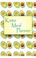 Keto Meal Planner: Notebook or Journal to Plan Daily Keto Meals for 90 Days, Includes Grocery List, Exercise, Calories, Water and Sleep.