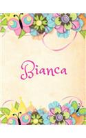 Bianca: Personalized Name Journal Composition Notebook
