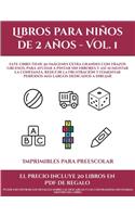 Imprimibles para preescolar (Libros para niños de 2 años - Vol. 1)