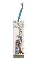 Illuminated Bookmark Esther Scroll-Peacock