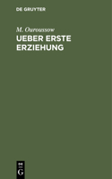 Ueber Erste Erziehung