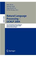 Natural Language Processing - Ijcnlp 2004