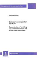 Seinsdenken Im Zeichen Der Kunst