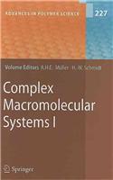 Complex Macromolecular Systems I