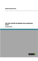 Die EVG und EPG als Modell einer politischen Union