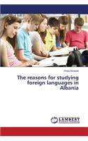 reasons for studying foreign languages in Albania