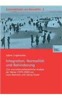 Integration, Normalität und Behinderung