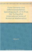 Finite Elemente Und Differenzenverfahren: (International Series of Numerical Mathematics)