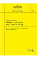 Weiterentwicklung Der Landesplanung