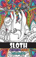 Sloth Coloring Book for Adults