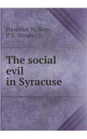 The Social Evil in Syracuse
