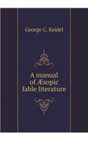 A Manual of Æsopic Fable Literature