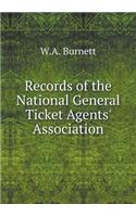 Records of the National General Ticket Agents' Association: (English)