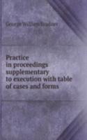 Practice in proceedings supplementary to execution with table of cases and forms