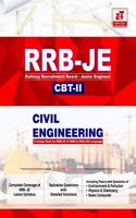 RRB-JE (Junior Engineer) CBT-2: CIVIL ENGINEERING Topic wise MCQs Practice Book As per RRB syllabus (In English & Hindi)