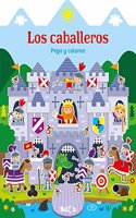 Casitas - Los caballeros pega y colorea