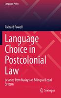 Language Choice in Postcolonial Law