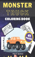 Monster Truck Coloring Book