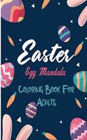 Easter Egg Mandala Coloring Book For Adults