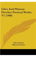 Giles And Phineas Fletcher Poetical Works V1 (1908)