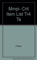 Mmpi- Crit Item List Tr4 Ta