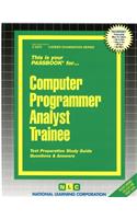 Computer Programmer Analyst Trainee: Passbooks Study Guide