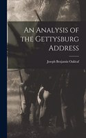 Analysis of the Gettysburg Address