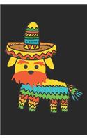 Miniature Schnauzer Journal - Miniature Schnauzer Notebook 'Cinco De Mayo' - Gift for Dog Lovers
