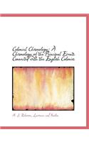 Colonial Chronology