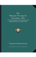The Menorah V9, June To December, 1890