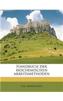 Handbuch der biochemischen arbeitsmethoden