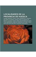 Localidades de La Provincia de Huesca