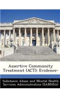 Assertive Community Treatment (ACT): Evidence-(English)