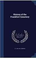 History of the Frankfort Cemetery