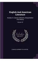 English And American Literature