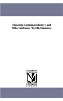 Financing American Industry