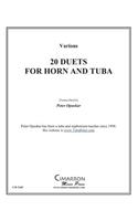 20 Duets for Horn and Tuba