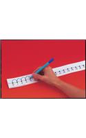 Student Number Lines with Non-Adhesive Backs