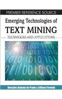 Emerging Technologies of Text Mining: Techniques and Applications