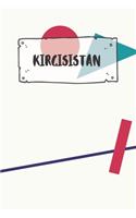 Kirgisistan: Liniertes Reisetagebuch Notizbuch oder Reise Notizheft liniert - Reisen Journal für Männer und Frauen mit Linien