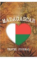 Madagascar: 6x9 Travel planner I Road trip planner I Dot grid journal I Travel notebook I Travel diary I Pocket journal I Gift for Backpacker