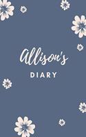 Allison's Diary