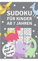 Sudoku Für Kinder AB 7 Jahren Über 150 Rätsel Mit Lösungen: A4 SUDOKU für Kinder ab 7 - Denksport Kinder - Rätselbuch für Schulkinder - Sudoku loesen - Taschenbuch - Kinder Rätsel - Kids - Zeit vertreiben