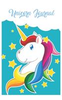 Unicorn Journal: Magical Unicorn Dream Cute Notebook For Girls Journal and Drawing Notebook Diary for Girls and Kids 6in x 9in x 120 Pages of Magical Unicorn Kawaii 