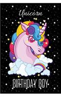 Unicorn BIRTHDAY BOY